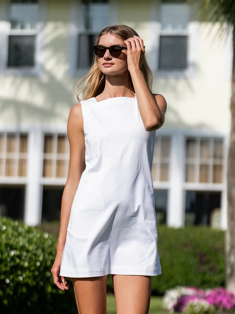 NWT Julia Amory Serena Dress in Blanc Size L